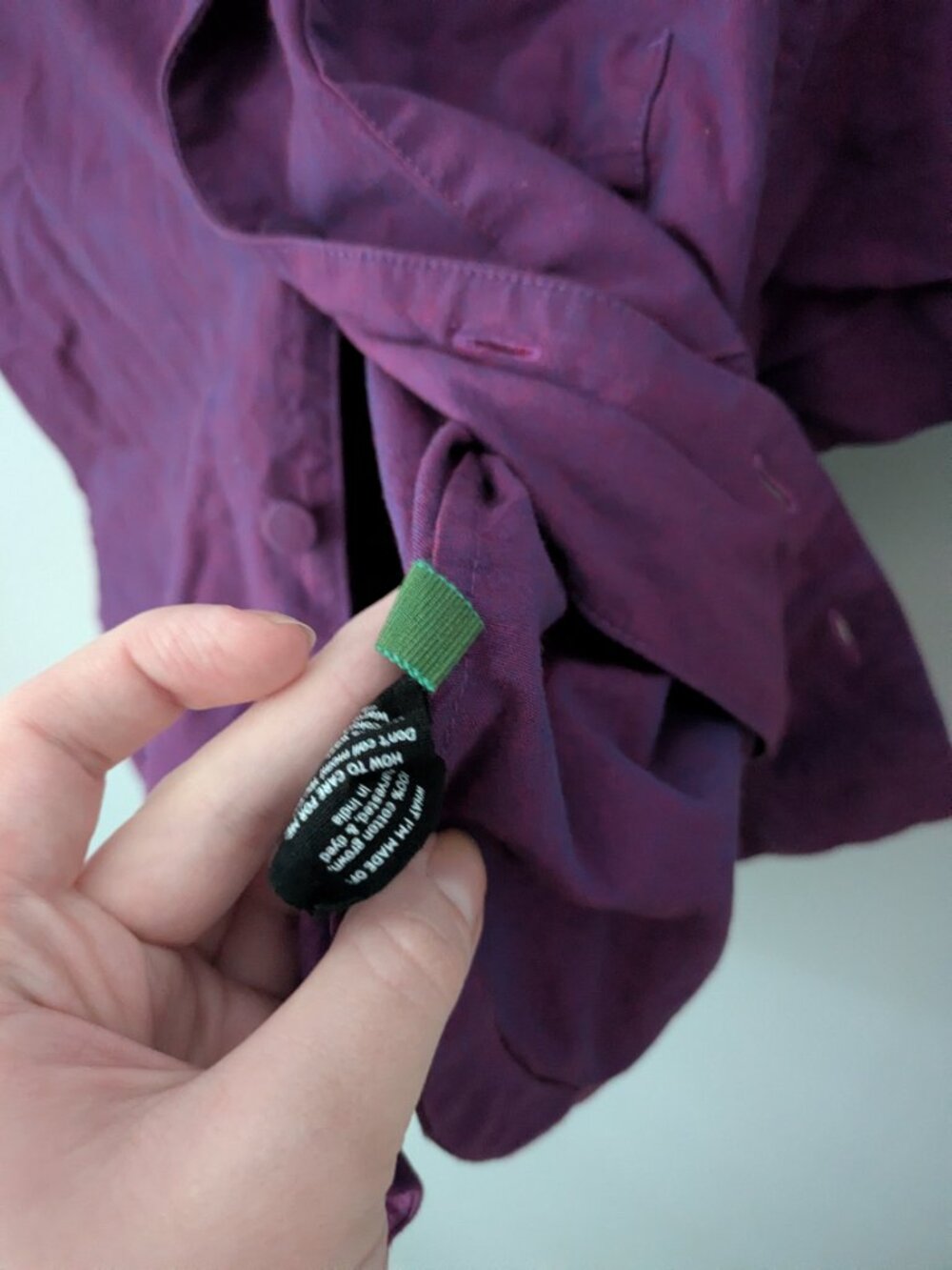 Naomi Nomi The Studio Shirt in Potion Purple Size Medium - Picture 4 of 6